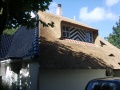 Dak woonboerderij en garage, klik voor meer.